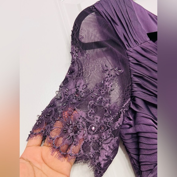 Purple dress size 6 - Picture 2 of 9